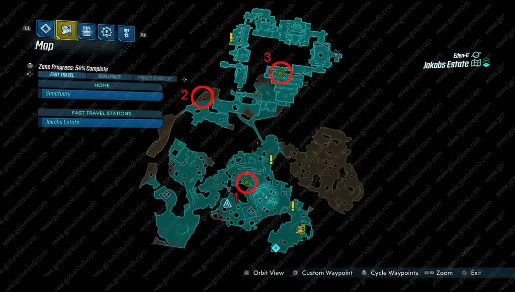 bl3 jakobs estate typhon log locations