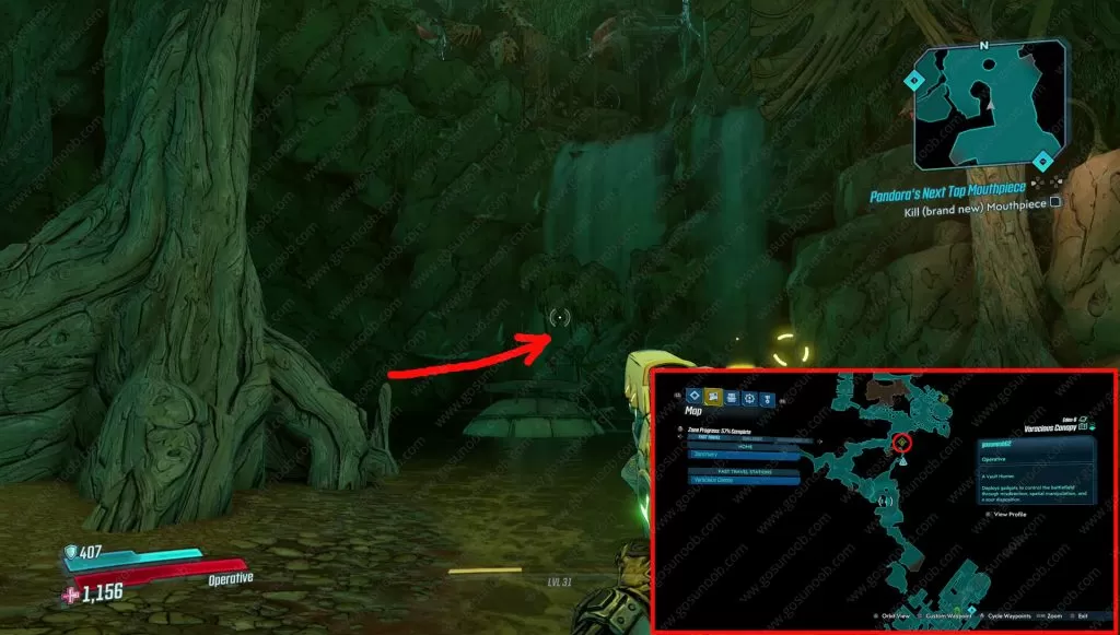 bl3 voracious canopy claptrap parts location