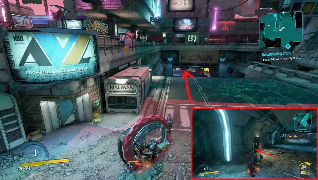 borderlands 3 meridian metroplex dead claptrap locations