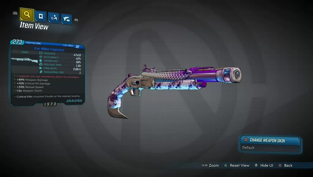 borderlands 3 open door for ramsden shotgun reward