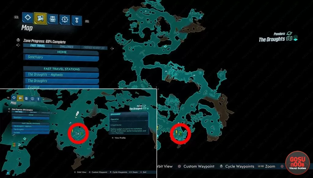 droughts red chest locations borderlands 3