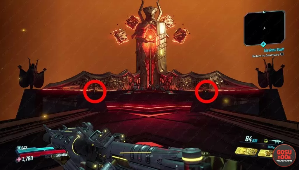 forgotten basilica red chest locations borderlands 3 where to find