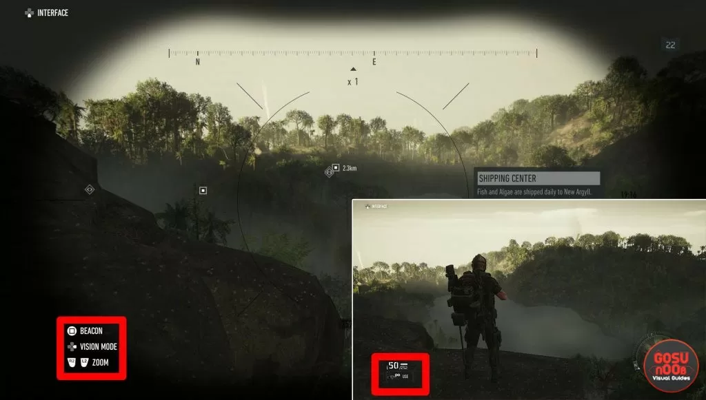 ghost recon how to use binoculars in breakpoint