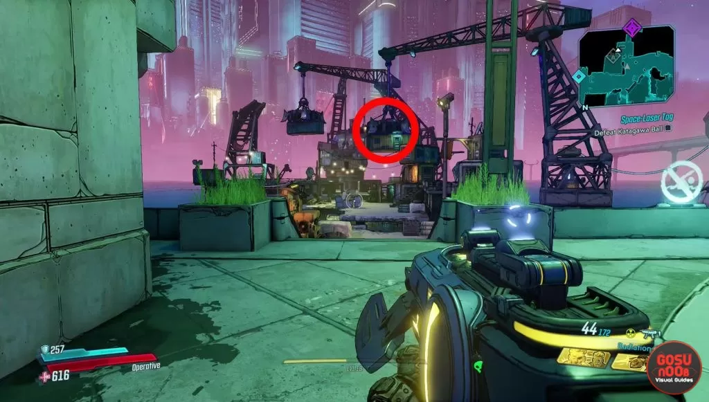 how to get secret weapon chest in borderlands 3 lectra city