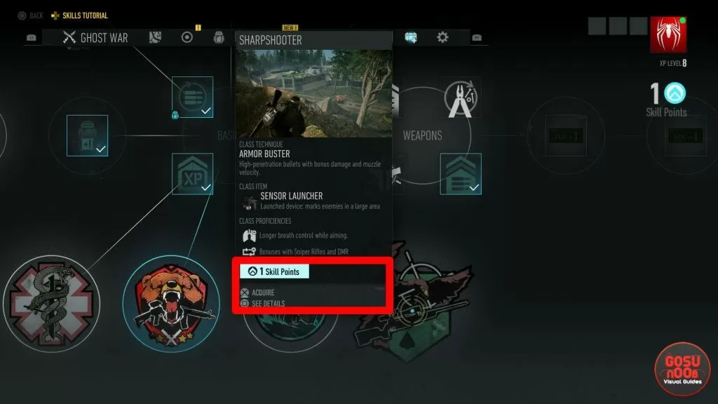 how to unlock ghost recon breakpoint classes