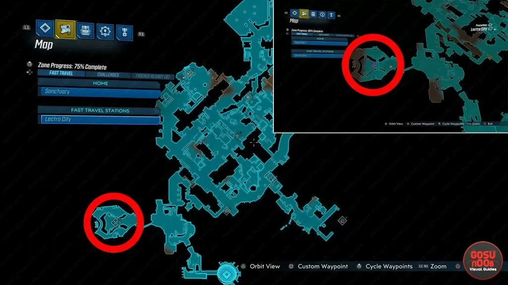 lectra city target of opportunity location map borderlines 3