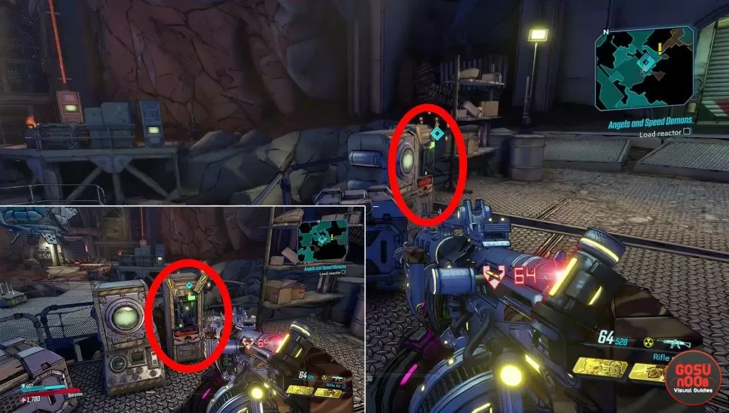 load reactor angels speed demons puzzle konrads hold solution borderlands 3