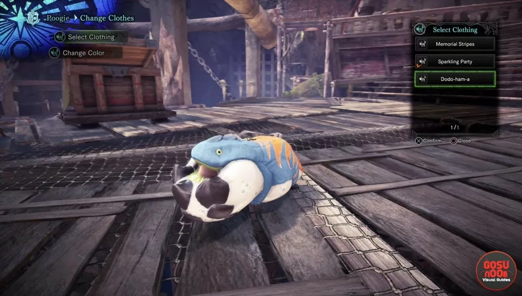 mhw iceborne dodo-ham-a poogie outfit