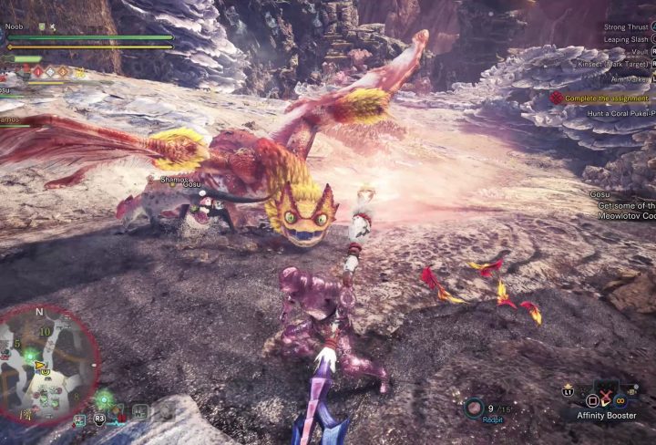 mhw iceborne dragonvein solidbone elder fierce heavy bone locations