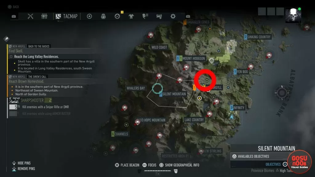 new argyll wolf camp outpost black tiger location ghost recon breakpoint