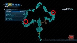 pyre of stars all red chest locations map borderlands 3