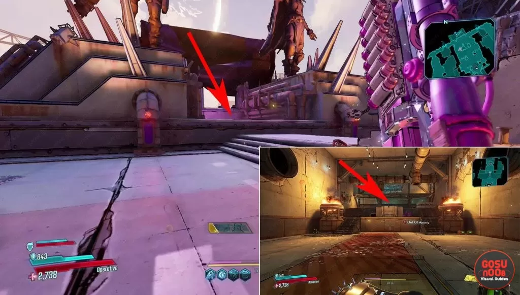 red chest locations where to find cathedral of the twin gods borderlands 3