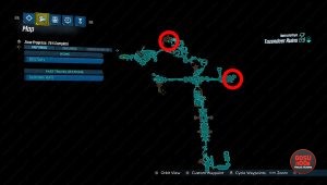 tazendeer ruins red chest locations map borderlands 3