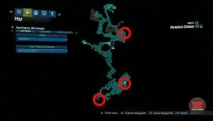 voracious canopy red chest locations map borderlands 3