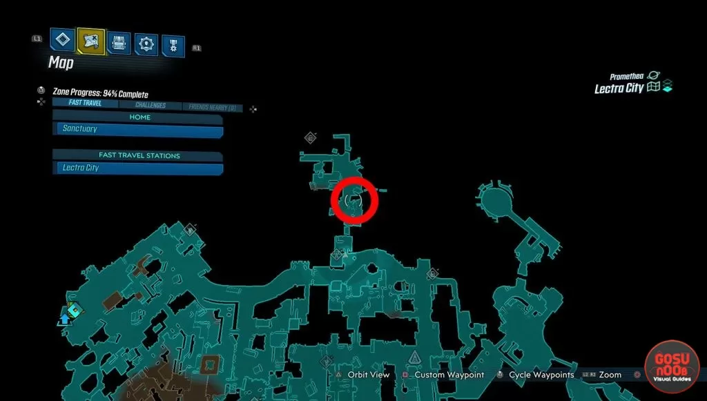 where to find secret weapon chest borderlands 3 lectra city