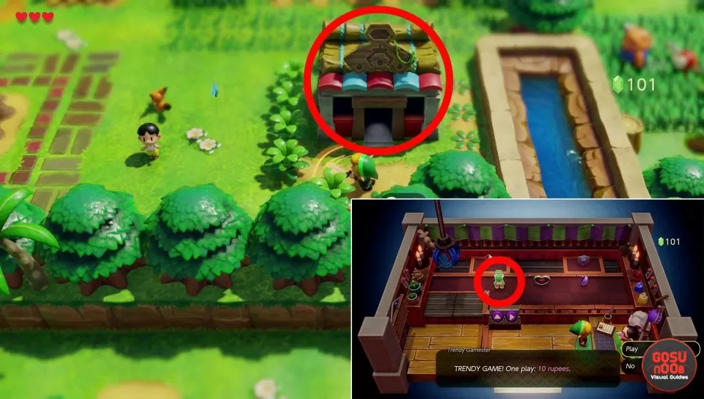 yoshi doll location links awakening where to find