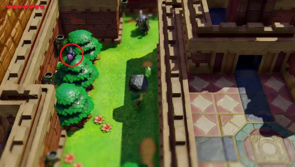 zelda link's awakening where to find golden leaves