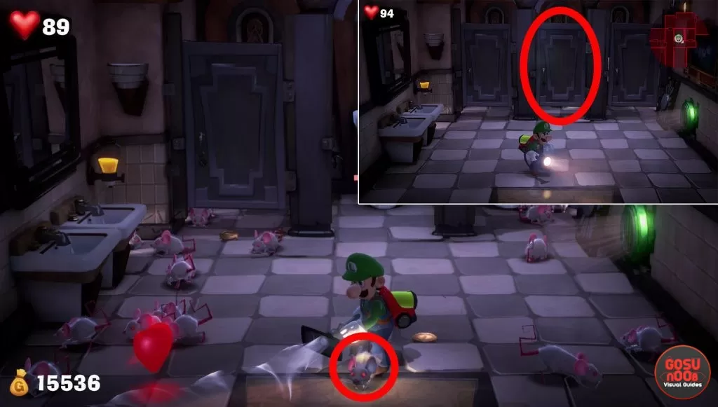 billiard room rat luigis mansion 3 how to capture mouse