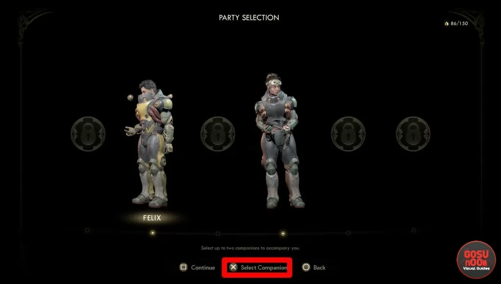 companions outer worlds how to add & remove from party