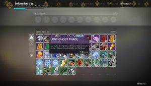 destiny 2 lost ghost trace
