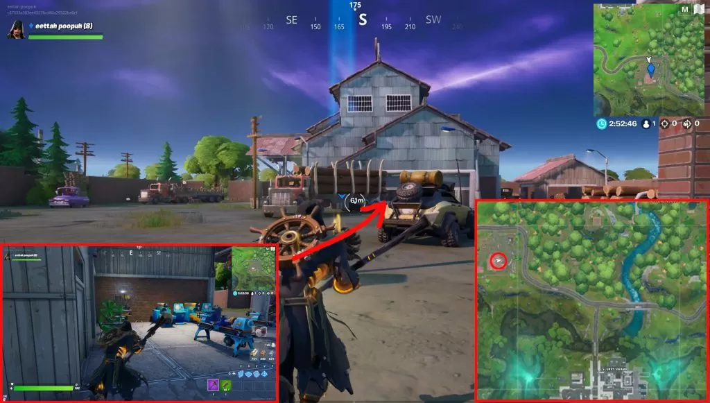 fortnite where to find upgrade bench factory