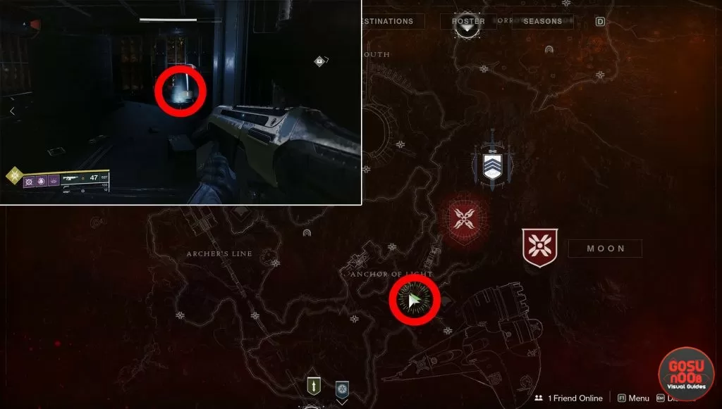 futile search dead ghost location destiny 2 shadowkeep where to find