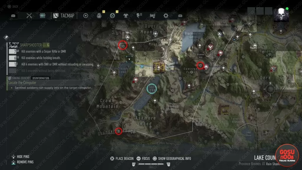 ghost recon breakpoint three tombs locations map