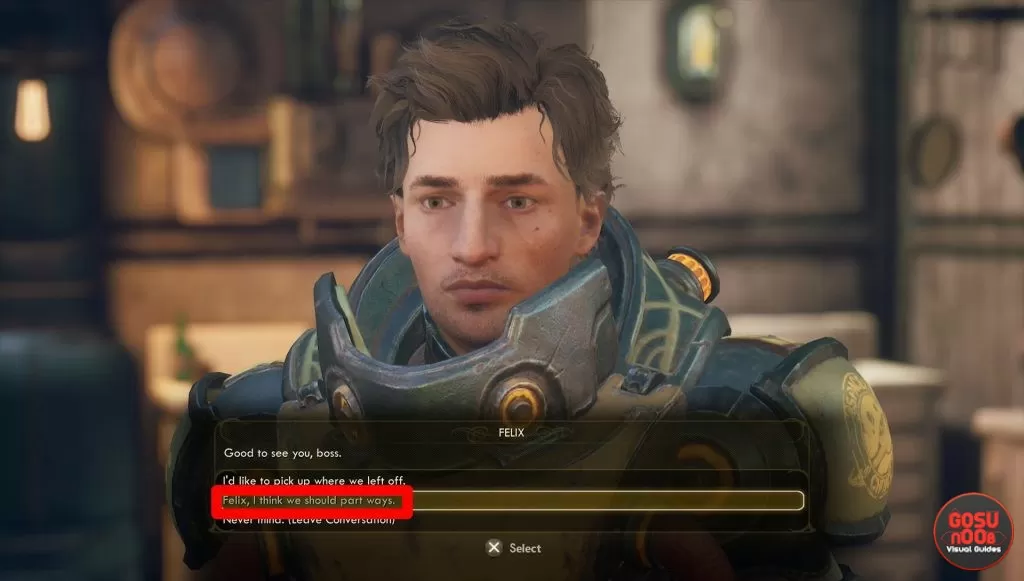 how to permanently dismiss companions outer worlds