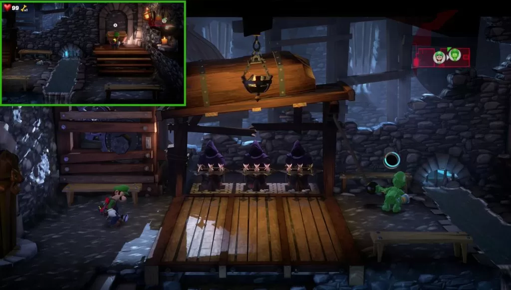 luigi's mansion 3 cage lift room key location