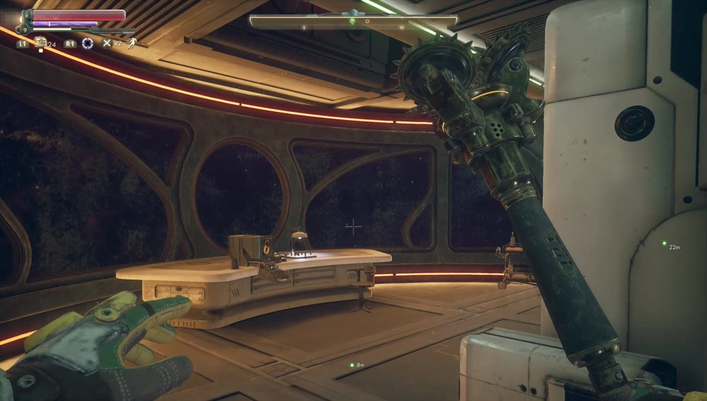 outer worlds sealed doors on ship captain's quarters