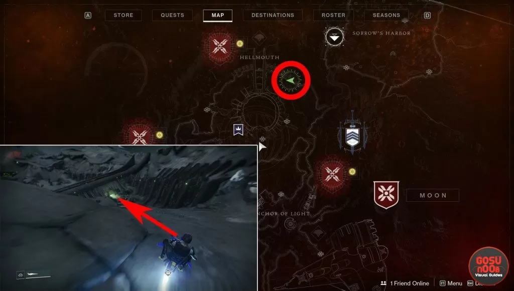 where to find together forever dead ghost location destiny 2