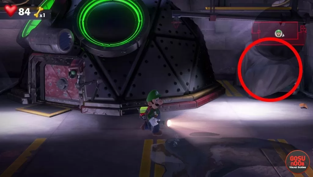 where to find white gem luigis mansion 3 basement b1