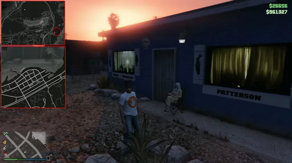 sandy shores location