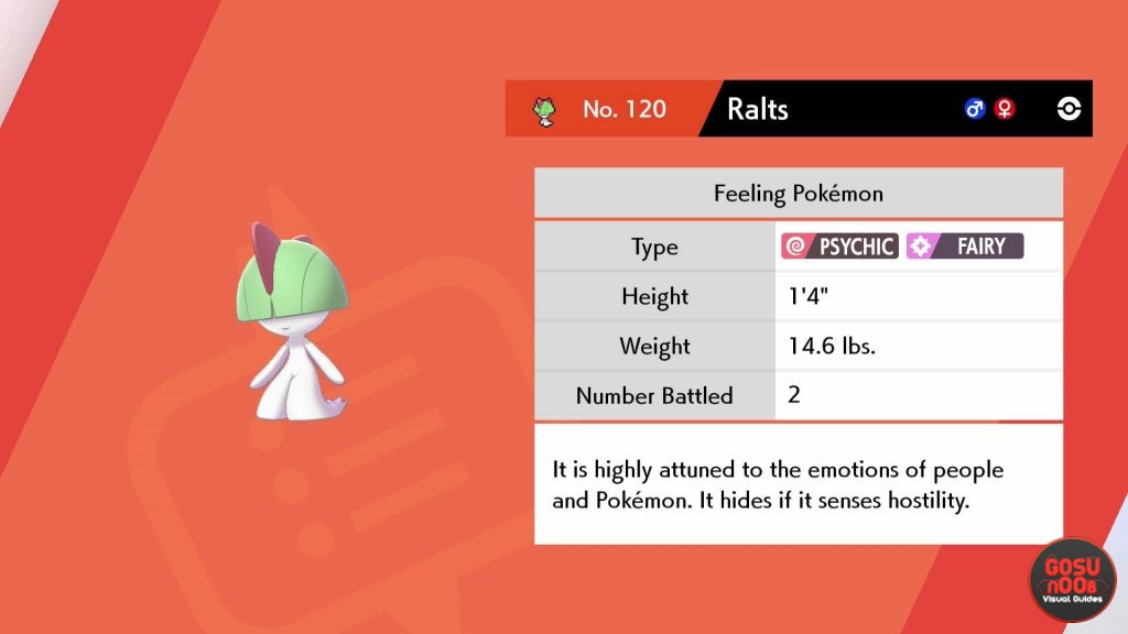 How to Get Ralts in Pokemon Sword & Shield