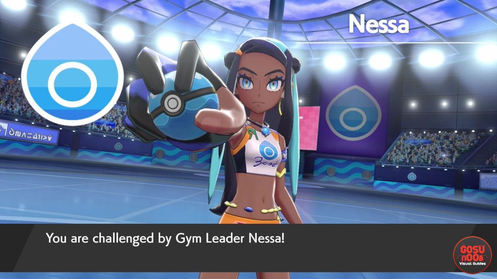 Nessa Gym Waterfall Puzzle Solution Pokemon Sword & Shield