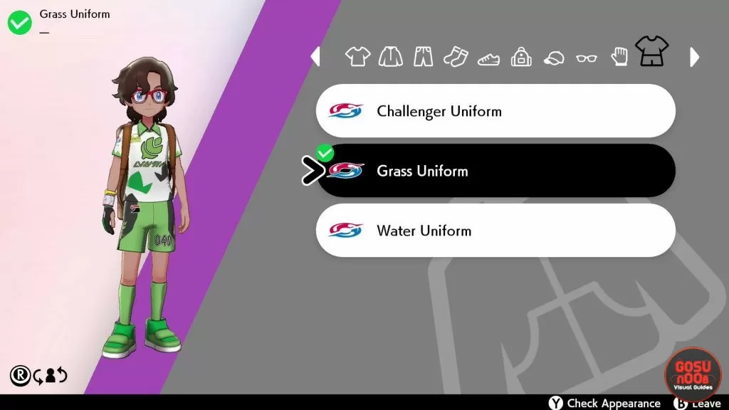 Pokemon Sword & Shield Change Uniform & Buy Clothes