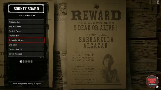 Red Dead Online All Legendary Bounties Now on Bounty Board