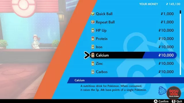 Where to Buy Vitamins in Pokemon Sword & Shield