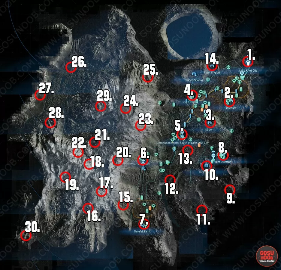 death stranding central region where to find all uca facility locations