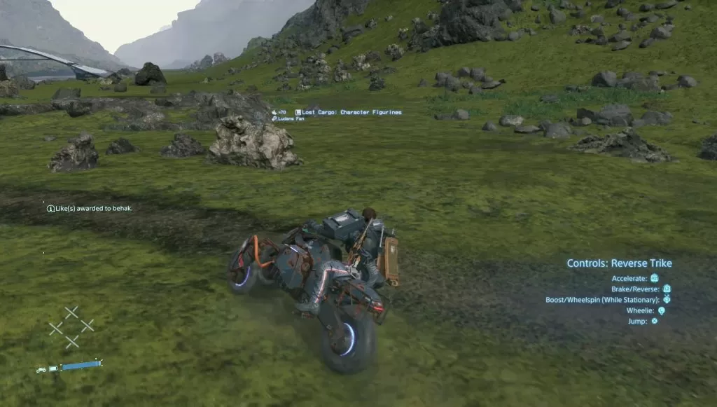 death stranding vehicles motorcycle reverse trike truck