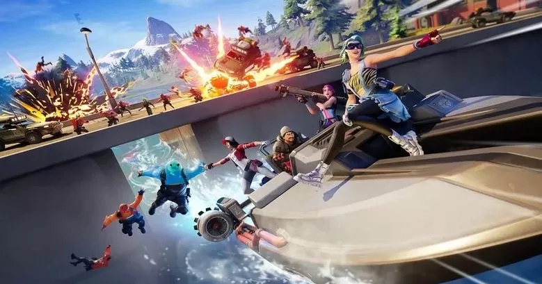 fortnite dive loading screen