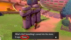 how to solve turffield standing stone treasure riddle pokemon sword shield