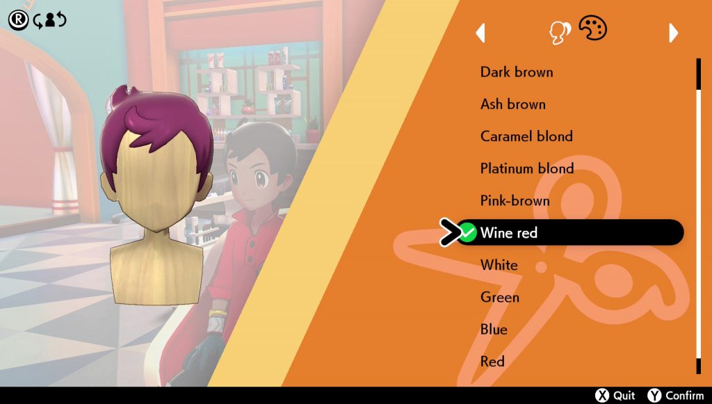 pokemon sword shield how to change hairstyle customize appearance