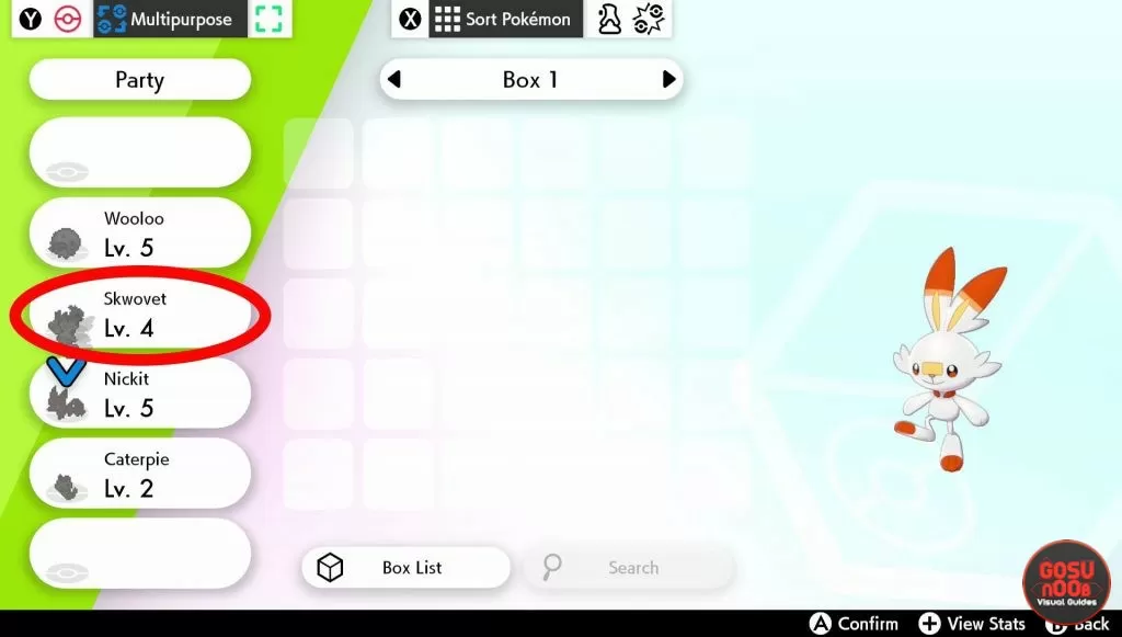 primary pokemon in party pokemon sword shield how to change