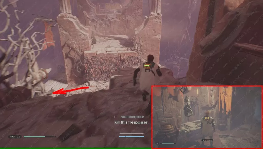 sw jedi fallen order double bladed lightsaber location