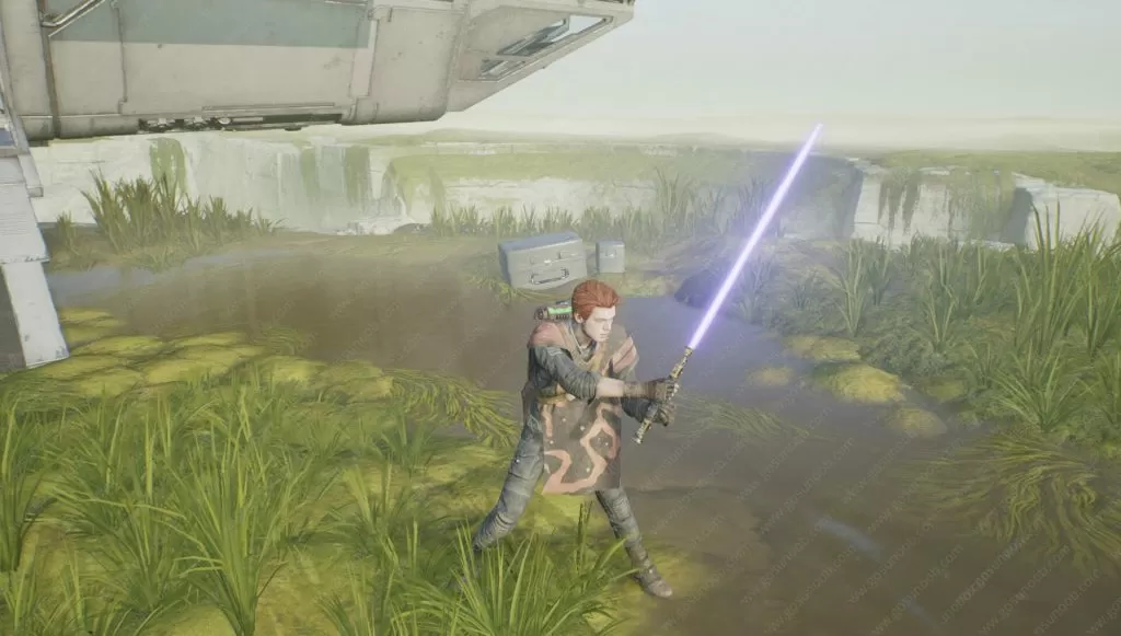 sw jedi fallen order indigo lightsaber crystal