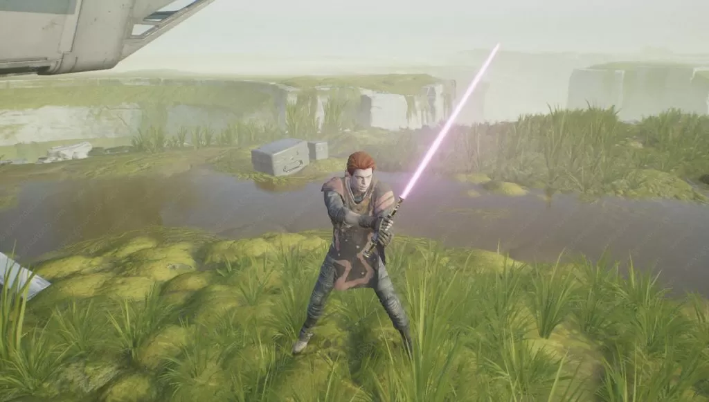 sw jedi fallen order magenta lightsaber color