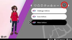where to find uniforms outfits clothes pokemon sword shield