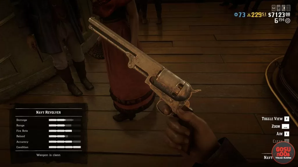RDR2 Online How to Get Navy Revolver
