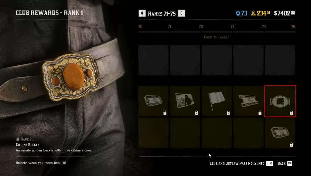 rdr2 citrine buckle